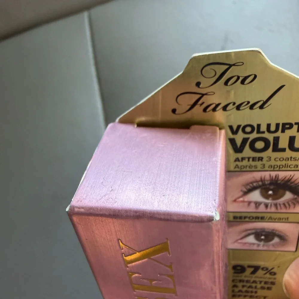 Too Faced Better Than S** Voluptuous Volume Mascara Black 0.27oz New in Box